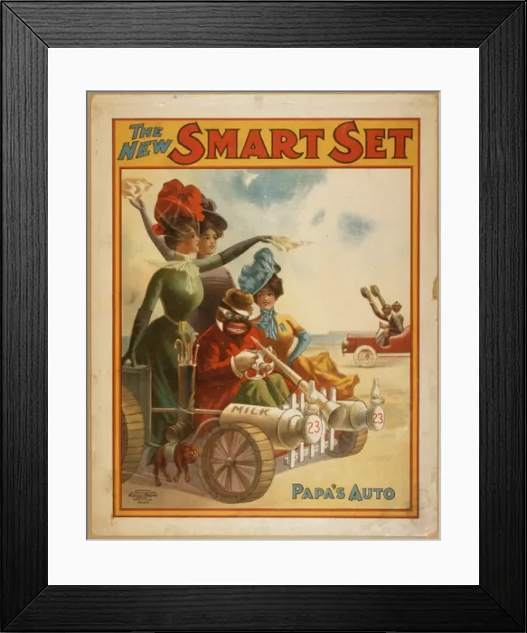 Framed Print : The new Smart Set Framed Print : The new Smart Set
