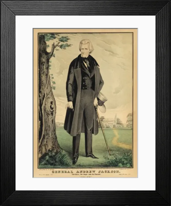 Framed Print : General Andrew Jackson Framed Print : General Andrew Jackson