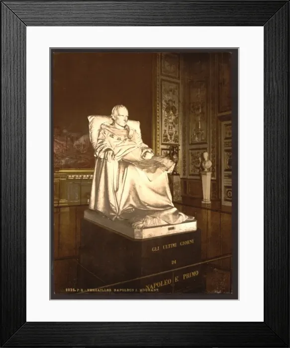 Framed Print : Statue of Napoloen I, dying, Versailles, France Framed Print : Statue of Napoloen I, dying, Versailles, France