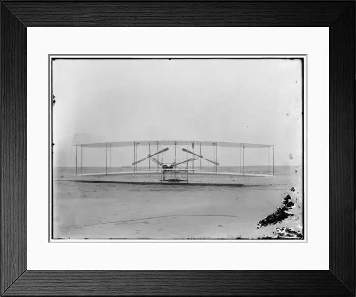 Framed Print : 1903 machine, front view Framed Print : 1903 machine, front view