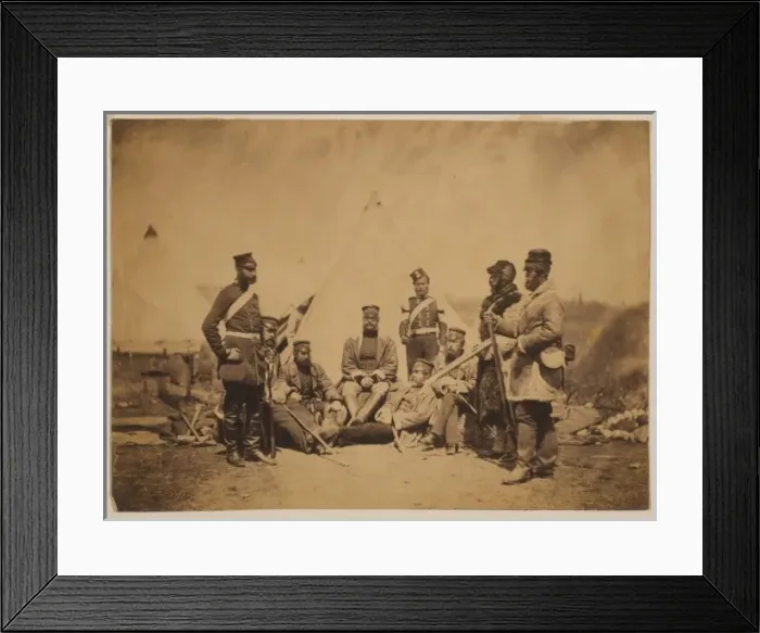 Framed Print : Officers & men of the 89th Regiment Captain Hamley i. e. Haw Framed Print : Officers & men of the 89th Regiment Captain Hamley i. e. Haw