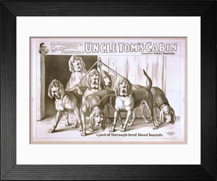 Framed Print : Al. W. Martins mammoth production, Uncle Toms cabin Framed Print : Al. W. Martins mammoth production, Uncle Toms cabin