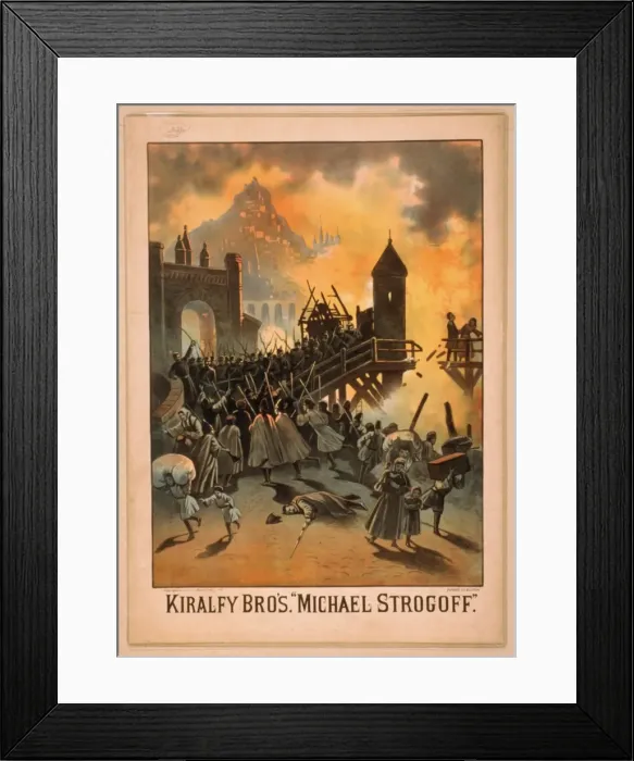 Framed Print : Kiralfy Bro s. Michael Strogoff Kiralfy Bro s. Michael Strog Framed Print : Kiralfy Bro s. Michael Strogoff Kiralfy Bro s. Michael Strog