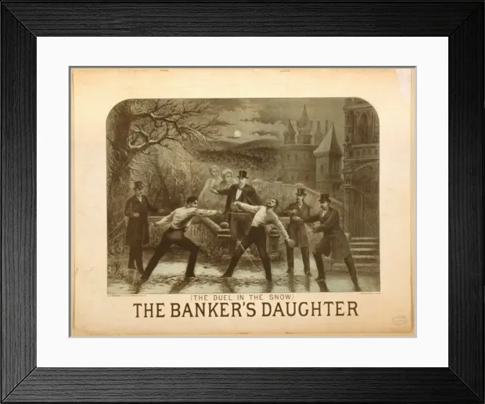 Framed Print : The bankers daughter Framed Print : The bankers daughter
