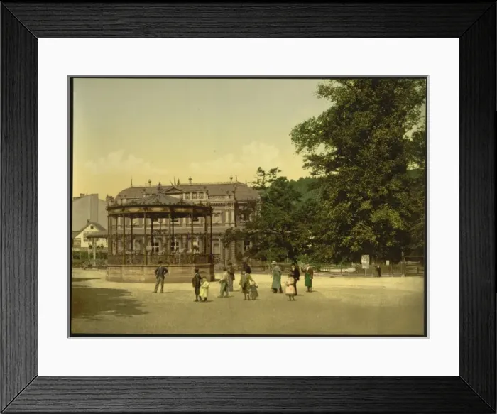 Framed Print : Place Royal, Spa, Belgium Framed Print : Place Royal, Spa, Belgium