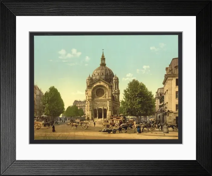 Framed Print : St. Augustine Church, Paris, France Framed Print : St. Augustine Church, Paris, France
