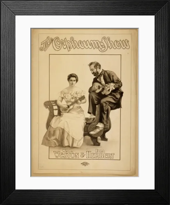 Framed Print : The Orpheum Show Framed Print : The Orpheum Show