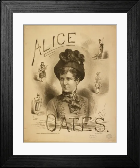 Framed Print : Alice Oates Framed Print : Alice Oates