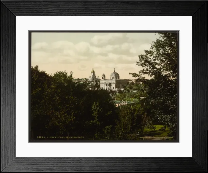 Framed Print : The Catholic church, Kiev, Russia, (i. e. Ukraine) Framed Print : The Catholic church, Kiev, Russia, (i. e. Ukraine)