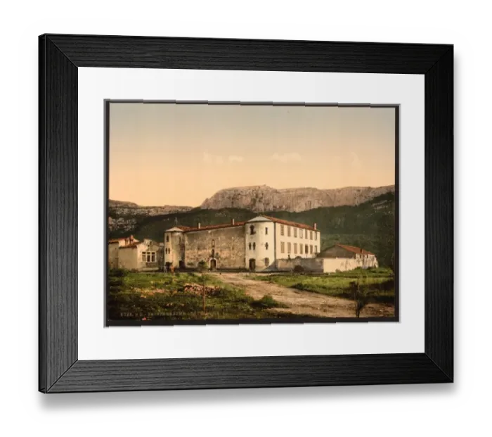 Framed Print : Grotto of St. Baume, Var, France Framed Print : Grotto of St. Baume, Var, France
