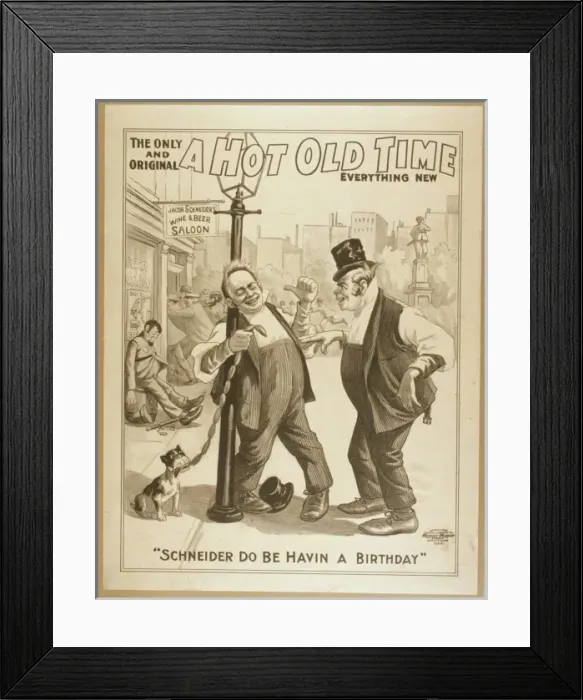 Framed Print : The only and original A hot old time everything new Framed Print : The only and original A hot old time everything new