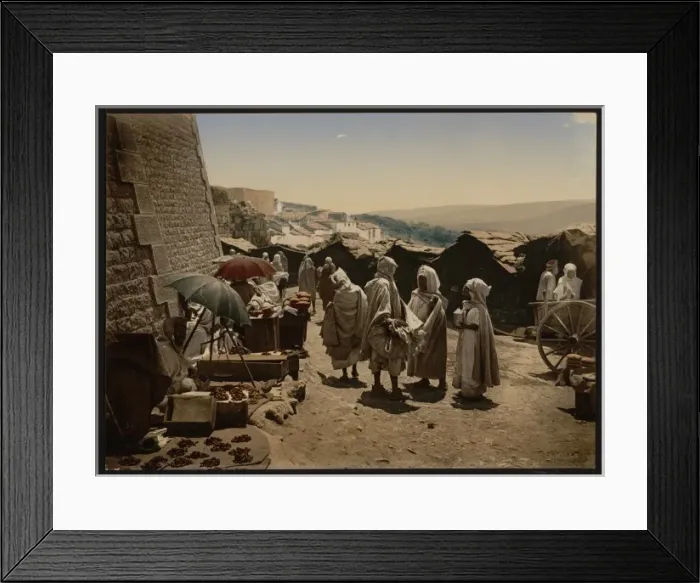 Framed Print : Before a gate at Constantine, Constantine, Algeria Framed Print : Before a gate at Constantine, Constantine, Algeria