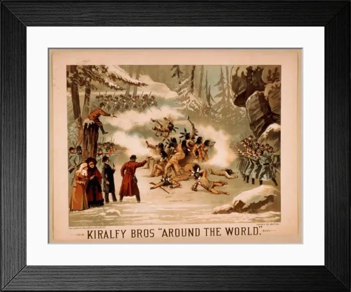 Framed Print : Kiralfy Bros Around the world Kiralfy Bros Around the world Framed Print : Kiralfy Bros Around the world Kiralfy Bros Around the world
