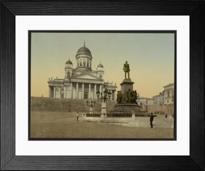 Framed Print : Monument of Alexander II, Helsingfors, Russia, i. e. Helsink Framed Print : Monument of Alexander II, Helsingfors, Russia, i. e. Helsink