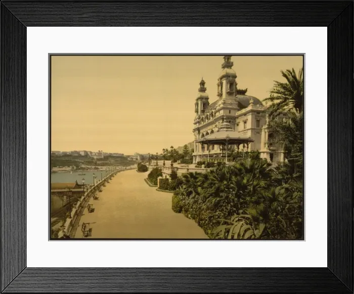 Framed Print : Casino entrance, with Monaco, Monte Carlo, Riviera Framed Print : Casino entrance, with Monaco, Monte Carlo, Riviera