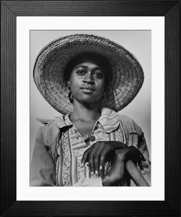 Framed Print : White Plains (vicinity), Georgia. Mrs. Leroy Dunn chopping c Framed Print : White Plains (vicinity), Georgia. Mrs. Leroy Dunn chopping c