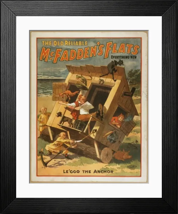 Framed Print : The old reliable McFaddens flats everything new Framed Print : The old reliable McFaddens flats everything new