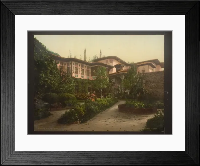 Framed Print : The harem, Bachtschi-Ssarai, (i. e. Bakhchysara?), Ukraine Framed Print : The harem, Bachtschi-Ssarai, (i. e. Bakhchysara?), Ukraine