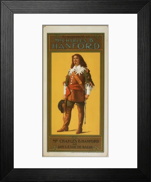 Framed Print : Engagement of Mr. Charles B. Hanford Framed Print : Engagement of Mr. Charles B. Hanford