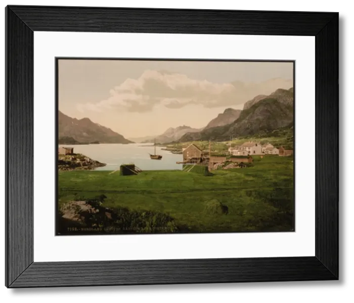 Framed Print : Raftsund from Digermulen, Lofoten, Norway Framed Print : Raftsund from Digermulen, Lofoten, Norway