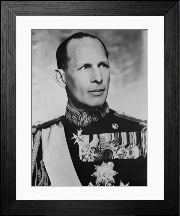Framed Print : King George II of Greece Framed Print : King George II of Greece
