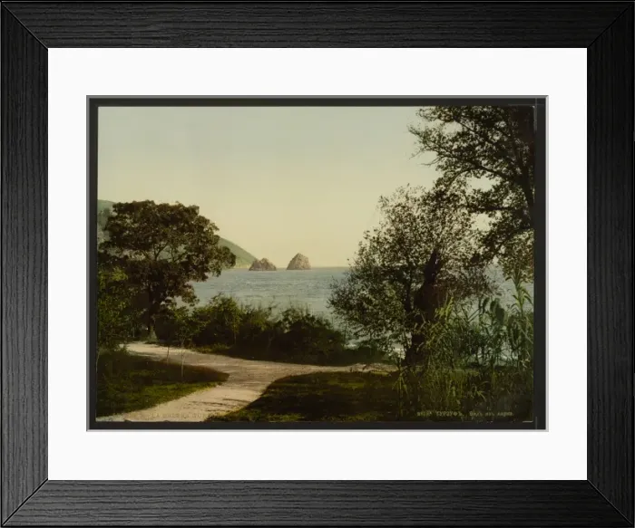 Framed Print : Gursuff, (i. e. Gurzuf), from the Park, the Crimea, Russia Framed Print : Gursuff, (i. e. Gurzuf), from the Park, the Crimea, Russia