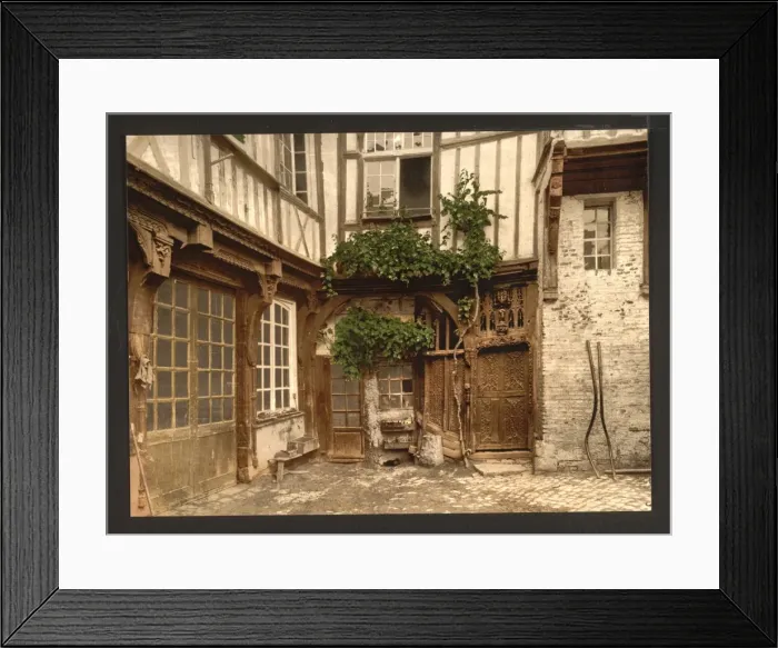 Framed Print : House of Francis I, Abbeville, France Framed Print : House of Francis I, Abbeville, France