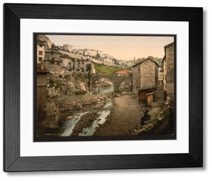 Framed Print : General view, Thiers, France Framed Print : General view, Thiers, France