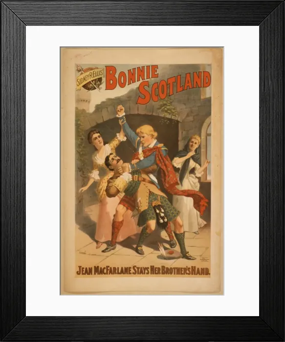 Framed Print : Sidney R. Ellis Bonnie Scotland Framed Print : Sidney R. Ellis Bonnie Scotland