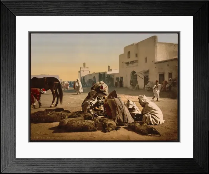 Framed Print : Market, Kairwan, Tunisia Framed Print : Market, Kairwan, Tunisia