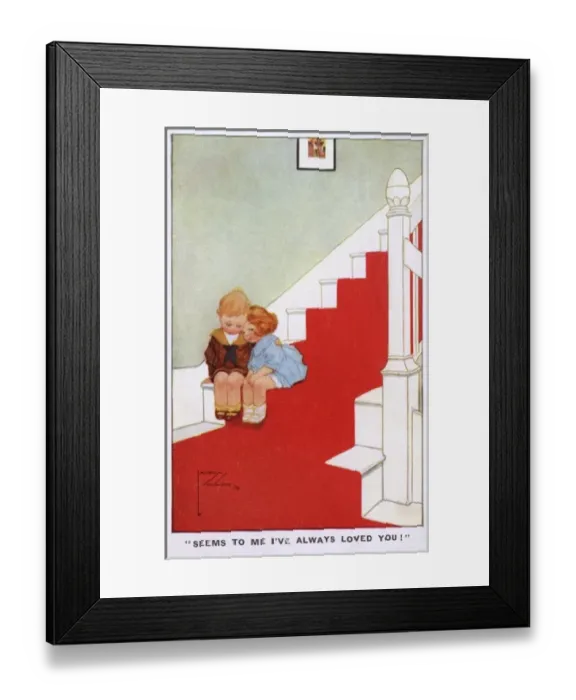 Framed Print : Young couple in love Framed Print : Young couple in love