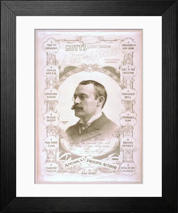 Framed Print : Hoyts latest success, A day and a night Framed Print : Hoyts latest success, A day and a night