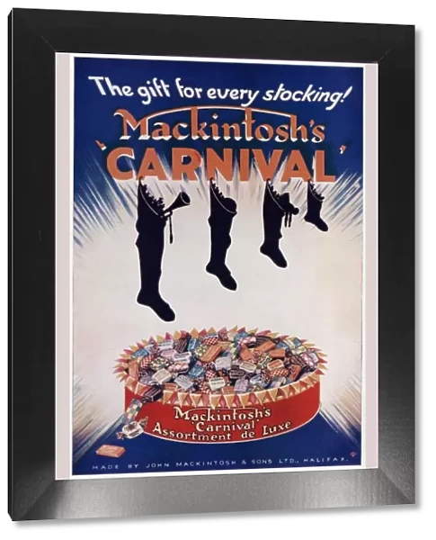 Advert for Mackintoshs carnival assortment de luxe 1931