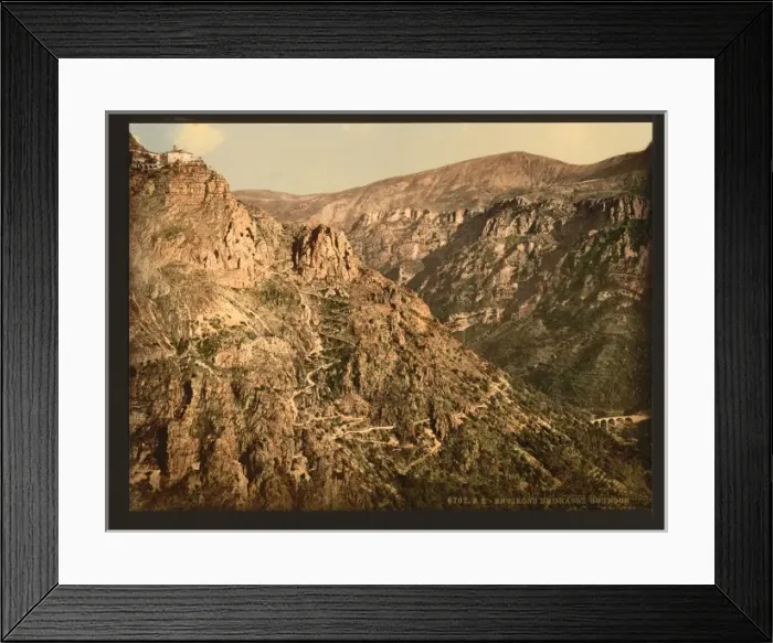 Framed Print : Gourdon, Grasse, France Framed Print : Gourdon, Grasse, France