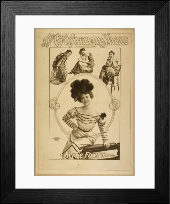 Framed Print : The Orpheum Show Framed Print : The Orpheum Show