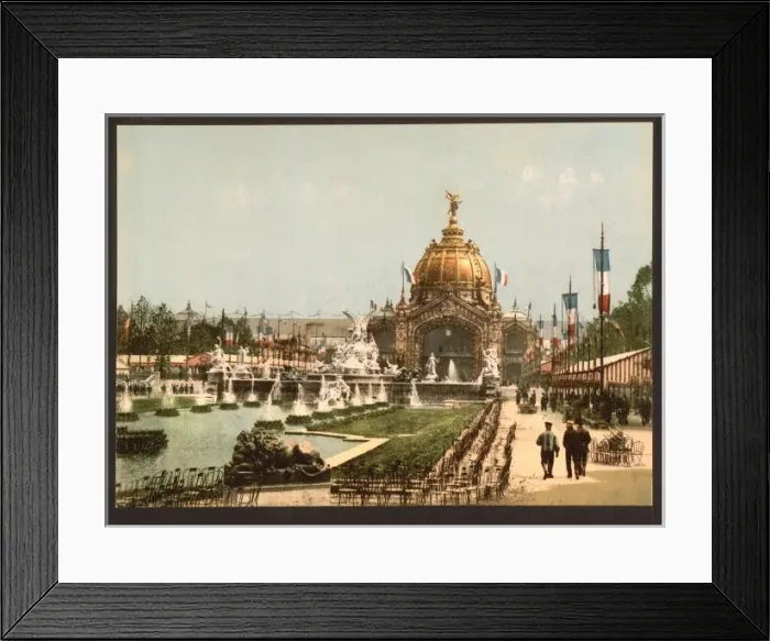 Framed Print : Exposition Universal, 1900, Paris, France Framed Print : Exposition Universal, 1900, Paris, France