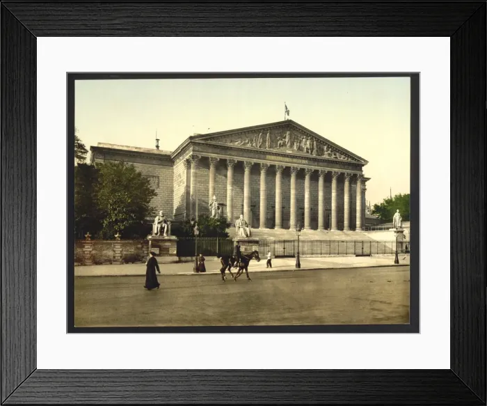 Framed Print : The Chamber of Deputies, Paris, France Framed Print : The Chamber of Deputies, Paris, France
