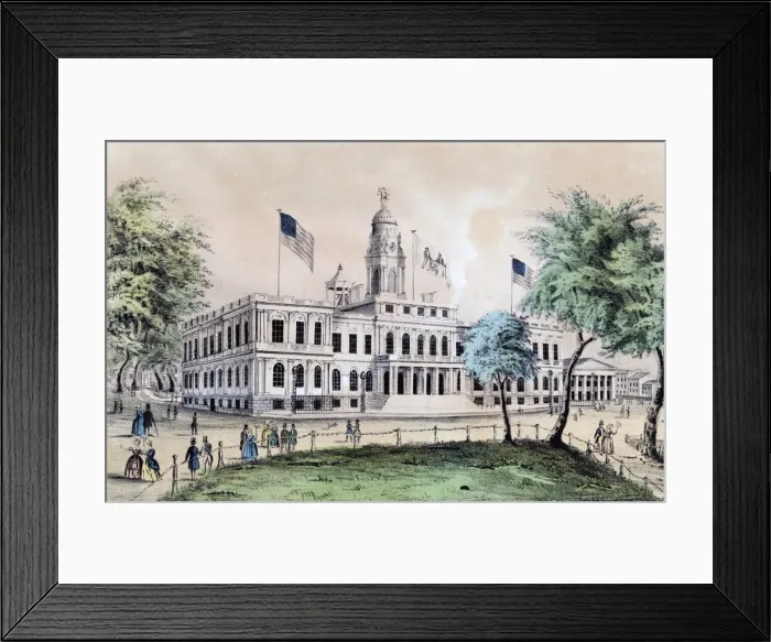 Framed Print : City Hall, New York Framed Print : City Hall, New York