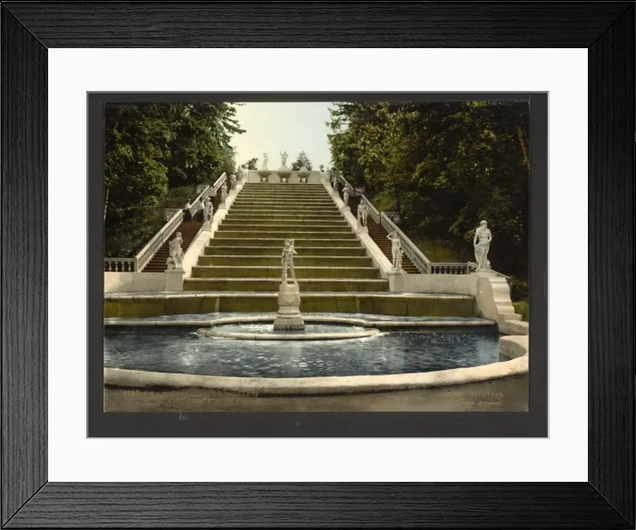 Framed Print : Peterhof golden stair, St. Petersburg, Russia Framed Print : Peterhof golden stair, St. Petersburg, Russia