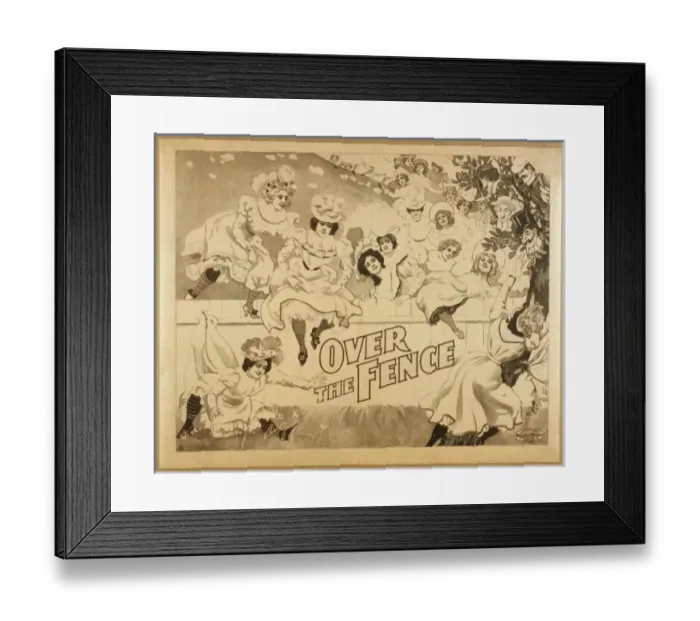 Framed Print : Over the fence Framed Print : Over the fence