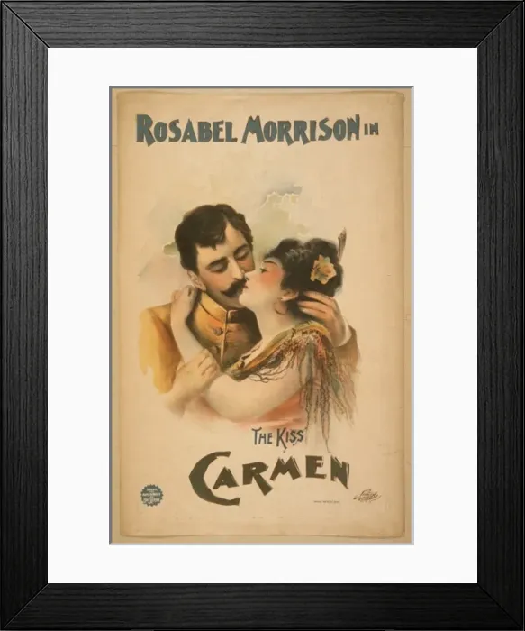 Framed Print : Rosabel Morrison in Carmen Framed Print : Rosabel Morrison in Carmen