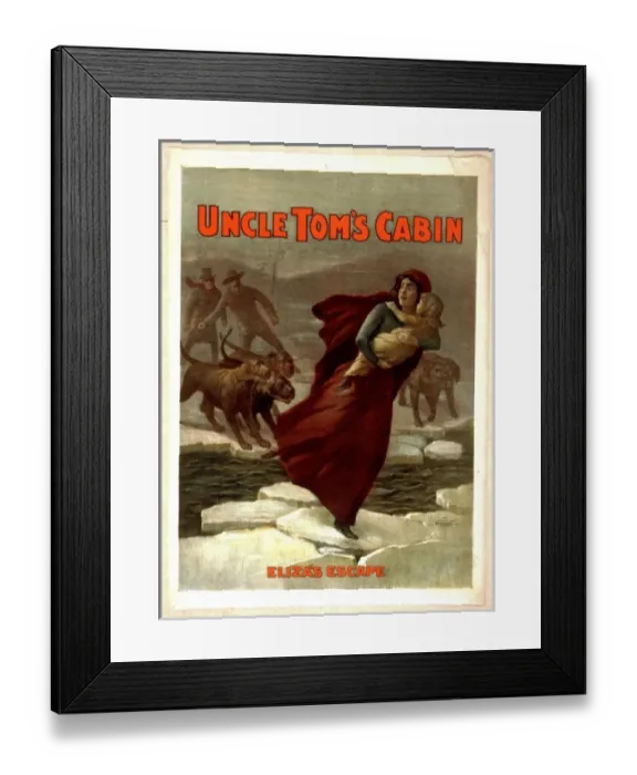 Framed Print : Uncle Toms cabin Framed Print : Uncle Toms cabin