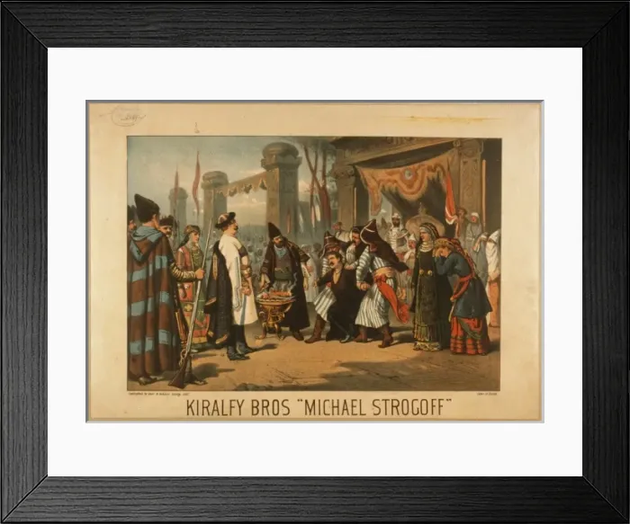 Framed Print : Kiralfy Bros Michael Strogoff Kiralfy Bros Michael Strogoff Framed Print : Kiralfy Bros Michael Strogoff Kiralfy Bros Michael Strogoff