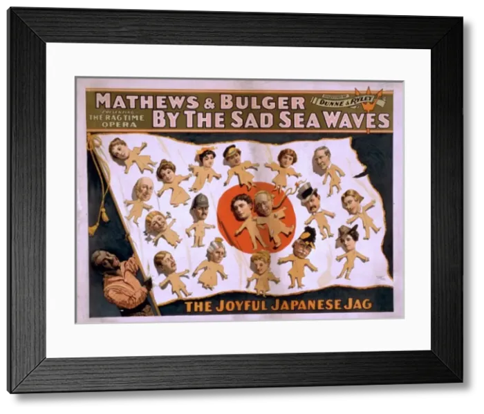 Framed Print : Mathews & Bulger presenting rag time opera, By the sad sea w Framed Print : Mathews & Bulger presenting rag time opera, By the sad sea w