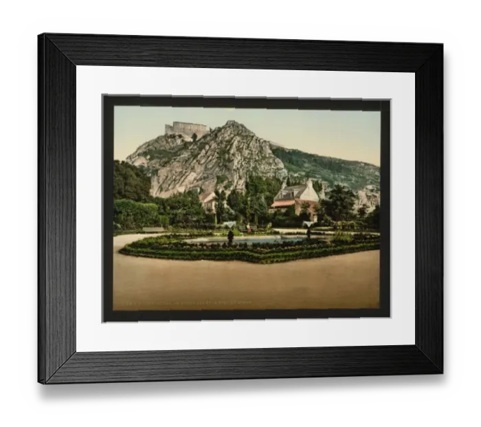 Framed Print : The mountain and Fort du Roule, Cherbourg, France Framed Print : The mountain and Fort du Roule, Cherbourg, France
