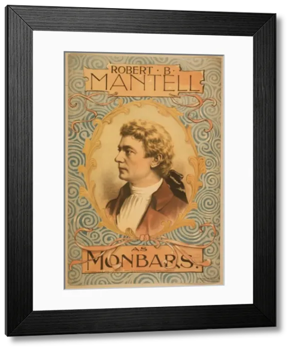 Framed Print : Robert B. Mantell as Monbars Framed Print : Robert B. Mantell as Monbars