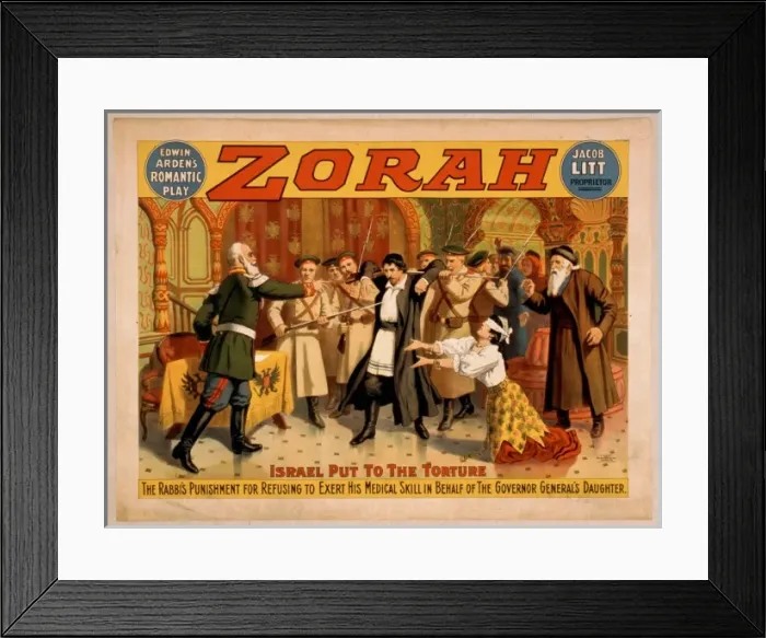 Framed Print : Edwin Ardens romantic play, Zorah Framed Print : Edwin Ardens romantic play, Zorah