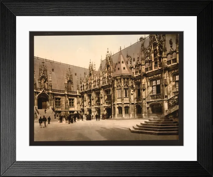Framed Print : Palais de Justice, Rouen, France Framed Print : Palais de Justice, Rouen, France