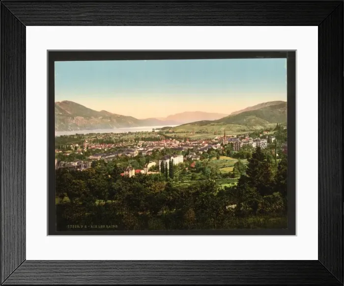 Framed Print : General view, Aix, France Framed Print : General view, Aix, France