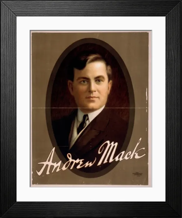 Framed Print : Andrew Mack Framed Print : Andrew Mack